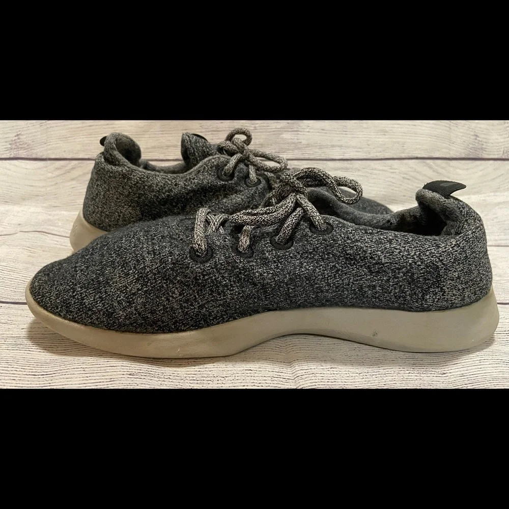 Allbirds Wool Runners Natural Grey Comfort Lightweight Sneakers Shoes Mens Sz 10